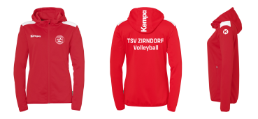 Kempa E27 Damen Kapuzenjacke